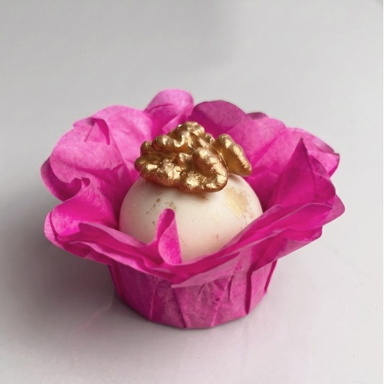 Forminhas Para Doces Finos Nicbi Rosa Chiclete - Kit com 20 unidades